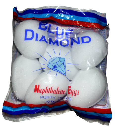 Blue Diamond Naphthalene Eggs (Camphor)